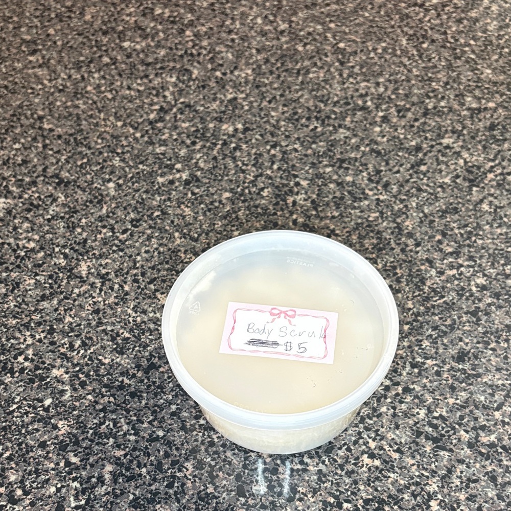 Homemade Body Scrub
